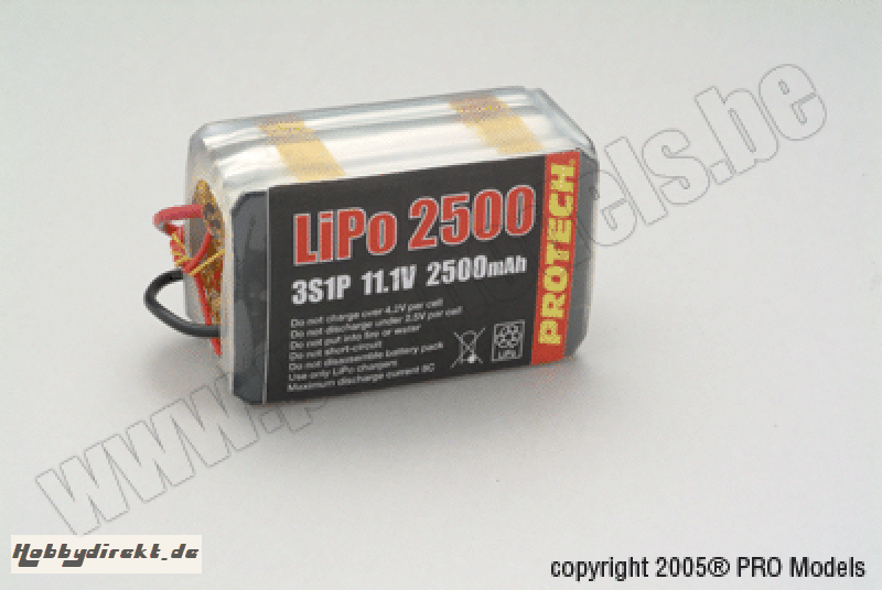 LI-PO POWERPACK 11,1V 2500MAH LP131250