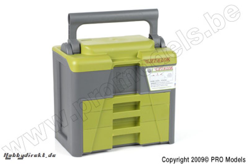 LIFT AND LOCK CASE GREEN / GREY M023