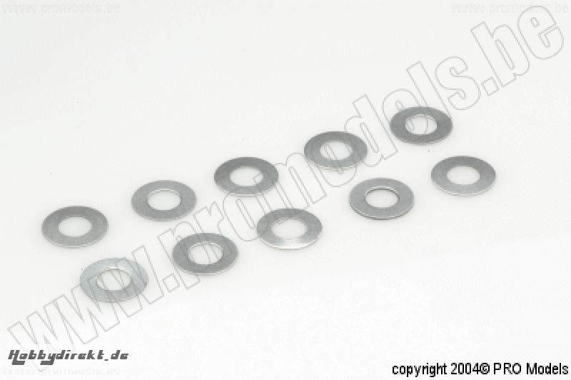 Protech RC - Shim Ring 6X12X0.3mm 10P MA2282