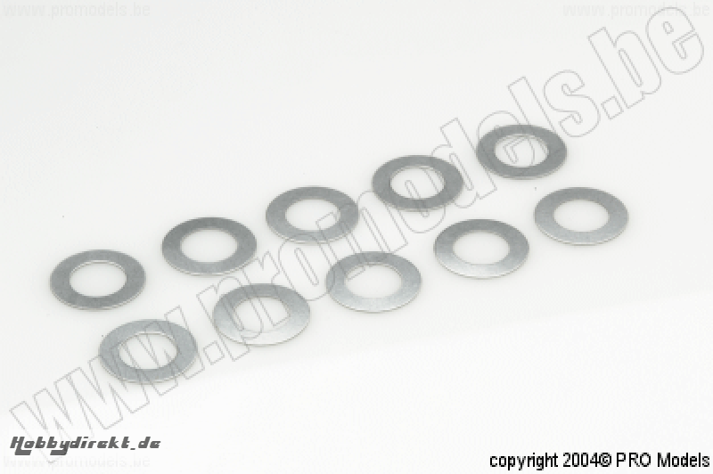 Protech RC - Shim Ring 8X14X0.3mm 10P MA2283