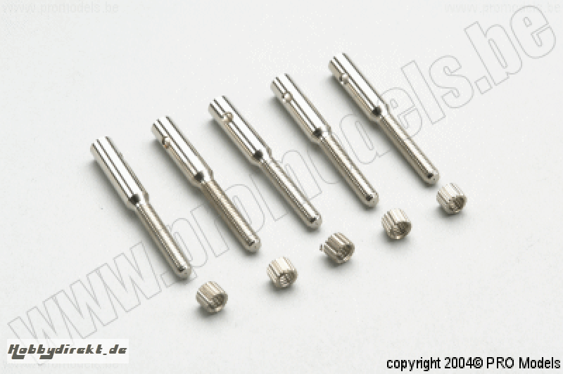 Protech RC - Threaded Coupler M3, 5 Pcs MA487.1