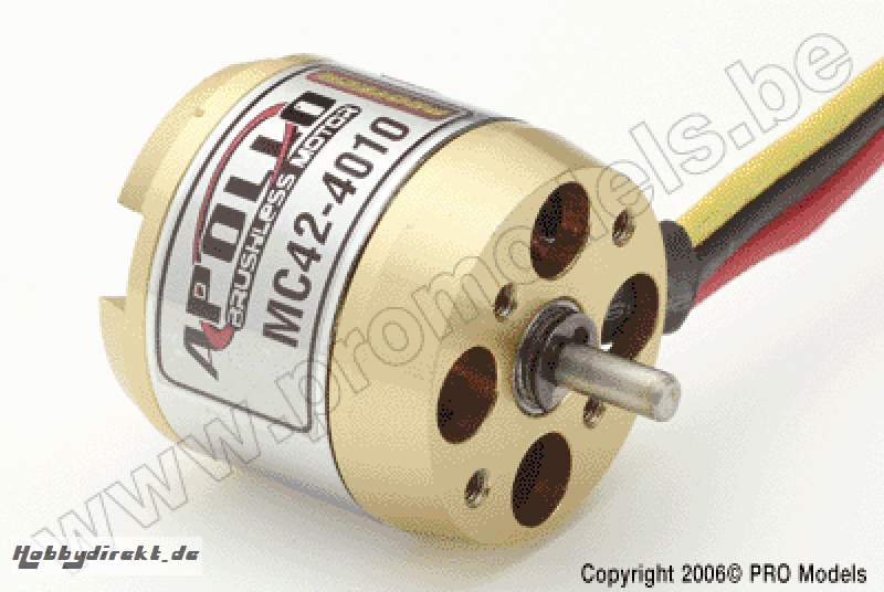 APOLLO BRUSHSLESS OUTRUNNER MOTOR MC42-4010 MC42-4010