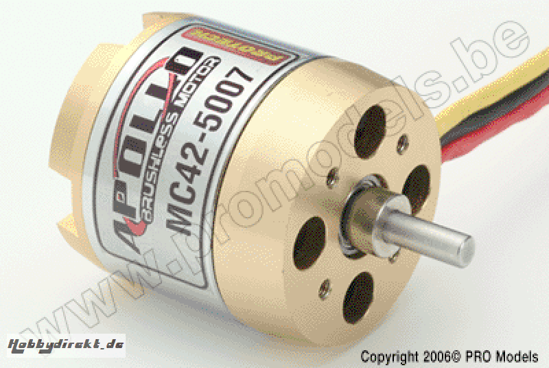 APOLLO BRUSHLESS OUTRUNNER MOTOR MC42-5007 MC42-5007