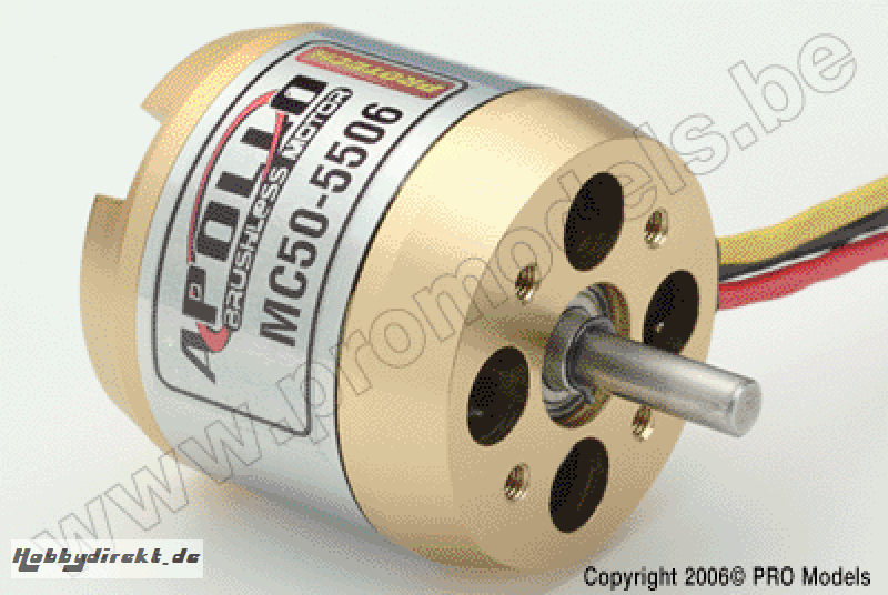 APOLLO BRUSHLESS OUTRUNNER MOTOR MC50-5506 MC50-5506