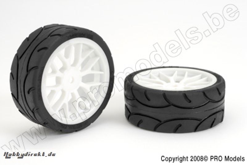 TOURING 1/10 IAS P3 Glued on rims MP80040.W