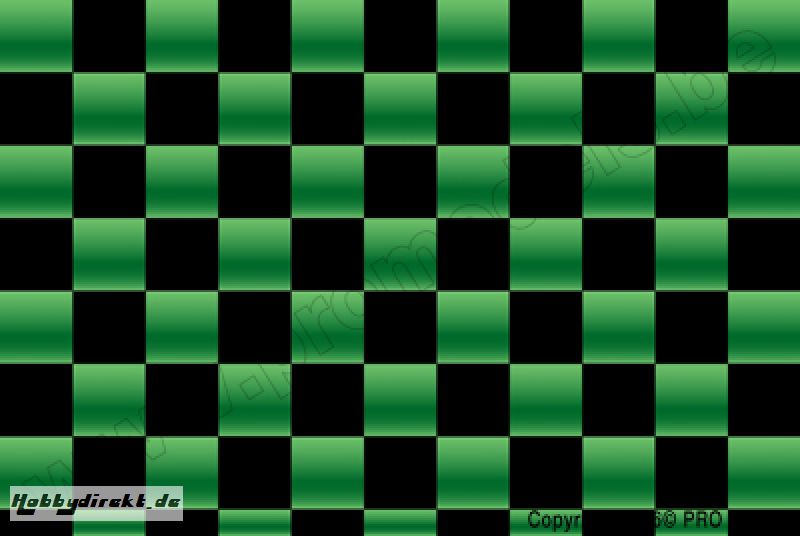 Oracover - Fun 4 (12,5mm Square) Pearl Green + Black ( Length : Roll 10m , Width : 60cm ) OR-44-047-071-010