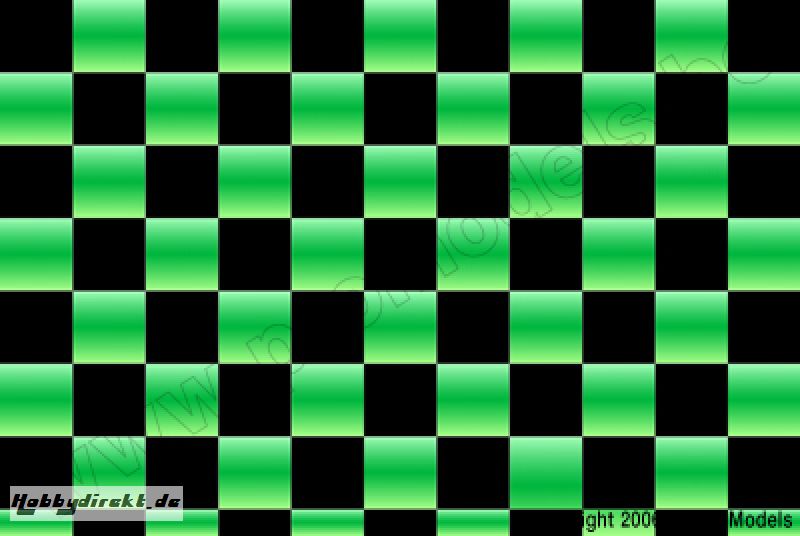 Oracover - Orastick - Fun 4 (12,5mm Square) Pearl Green + Black ( Length : Roll 10m , Width : 60cm ) OR-48-048-071-010