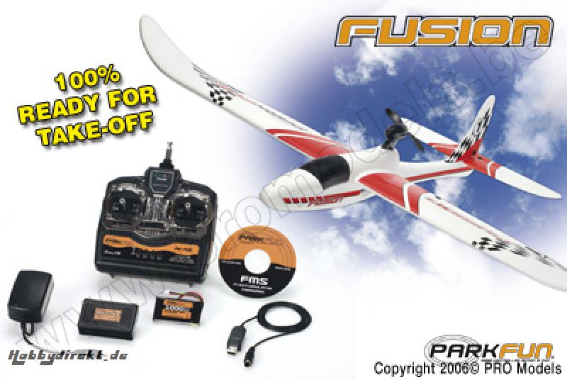 PARKFUN FUSION RTF 35MHZ MODE 1 EU PF-200-35M1-EU