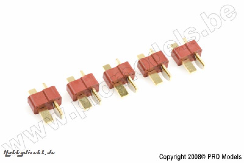 DEANS CONNECTOR MALE 5PCS PL251