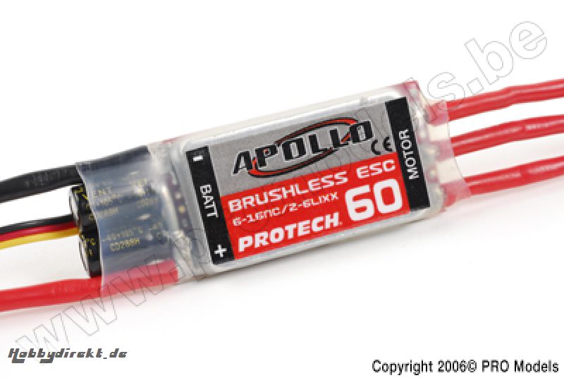 APOLLO ESC BRUSHLESS 60A OPTO PRO.E60