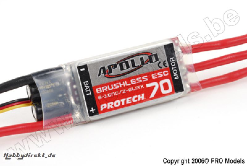 APOLLO ESC BRUSHLESS 70A OPTO PRO.E70