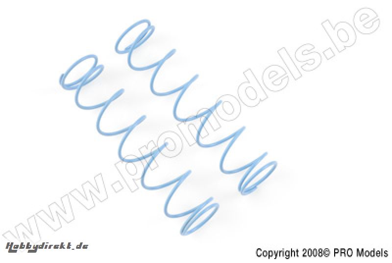 Ishima Racing - Shock Spring Rear 1.4mm (Blue) RVB-S022