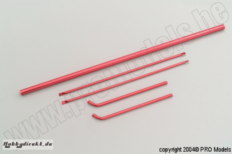 ANODIZED ALU PARTS SET RED T0500.203