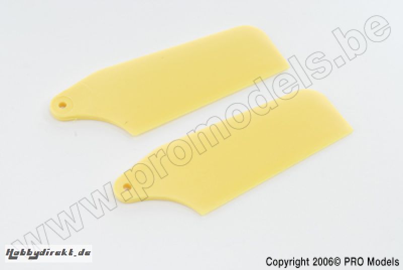 Protech RC - Tail Rotor Blade Set Yellow Zoom425 T0520.207