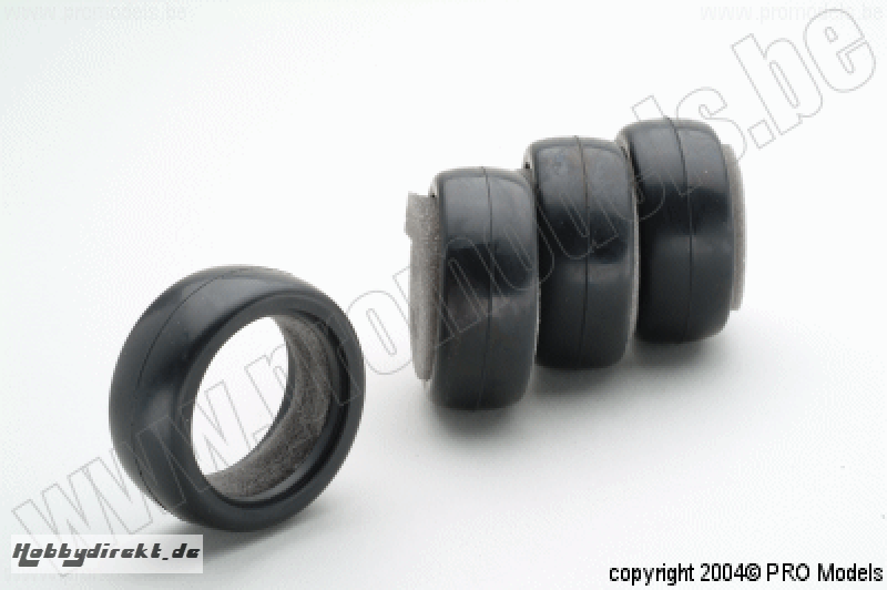 Protech RC - Street Tyres Slick + Insert T0660.083