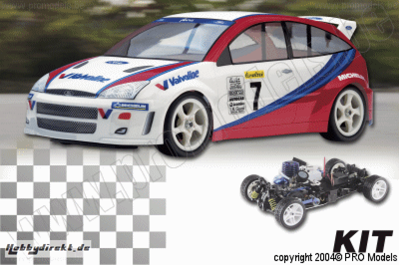 NML TECH 4 WD FORD FOCUS WRC T0660