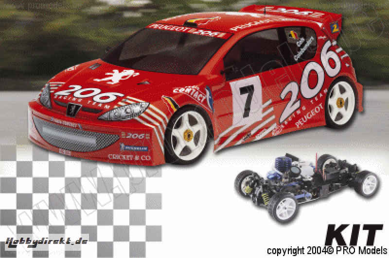 NML TECH 4WD PEUGEOT 206 T0670