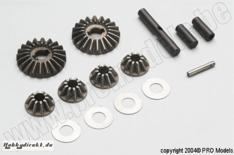 Protech RC - Diff Gear Set Steel T0683.100