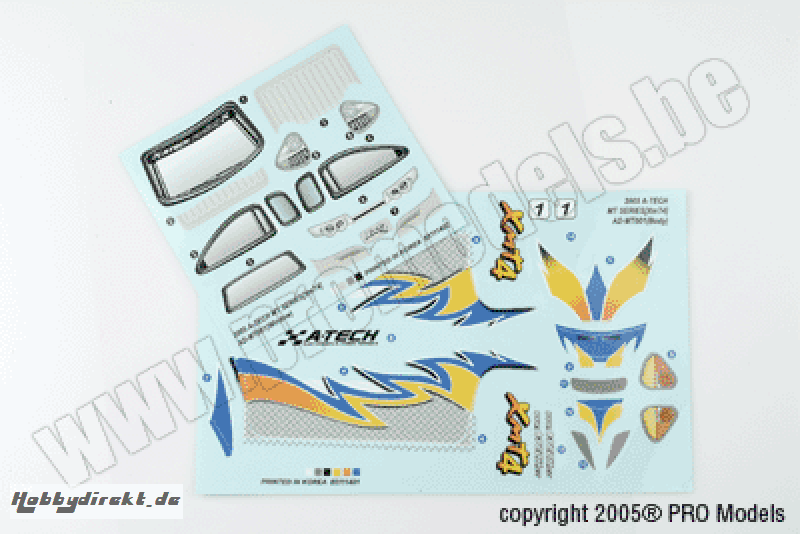 DECALS XMT4 T0686.033