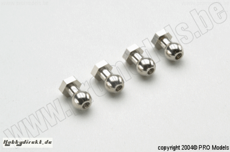 Protech RC - Ball Stud 6mm 4Pcs T0750.060