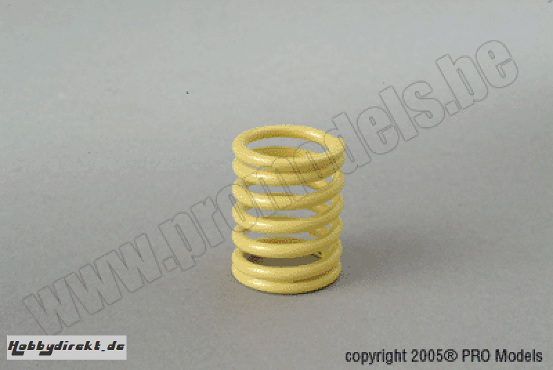 Protech RC - Front Springs (Yellow) 1,9mm T47.151