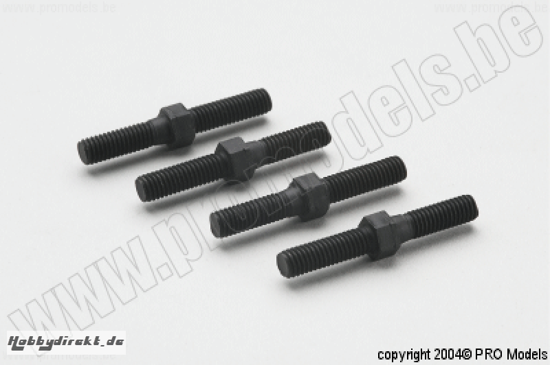 Protech RC - Turnbuckles Rod 5X36mm 4Pcs T53.051