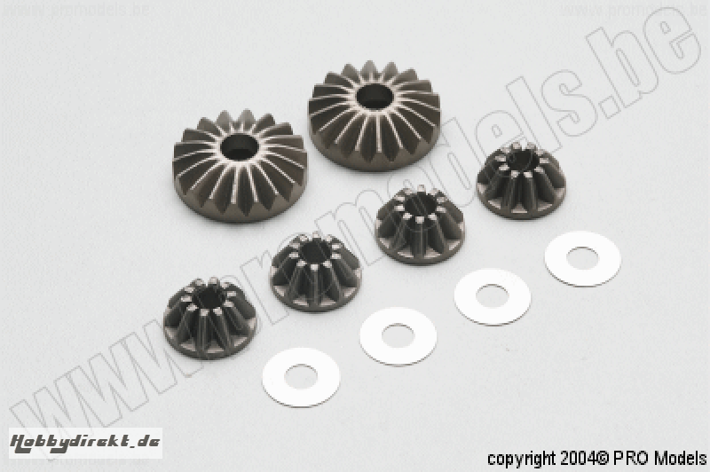 DIFFERENTIAL GEAR SET 4MM T55.063