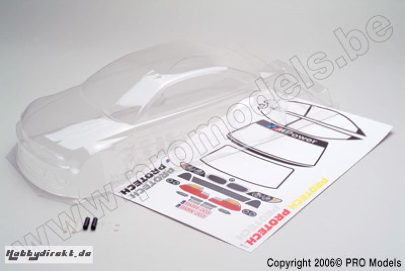 BODY + DECAL BMW M3 1/6 T70.056