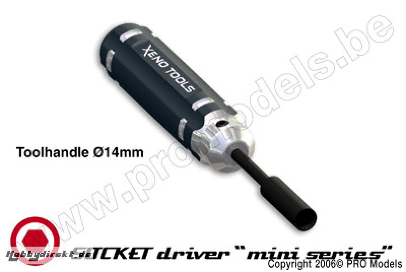 Xenotools - Steckschlüssel 5.0mm - MINI - 1 St XT-06250