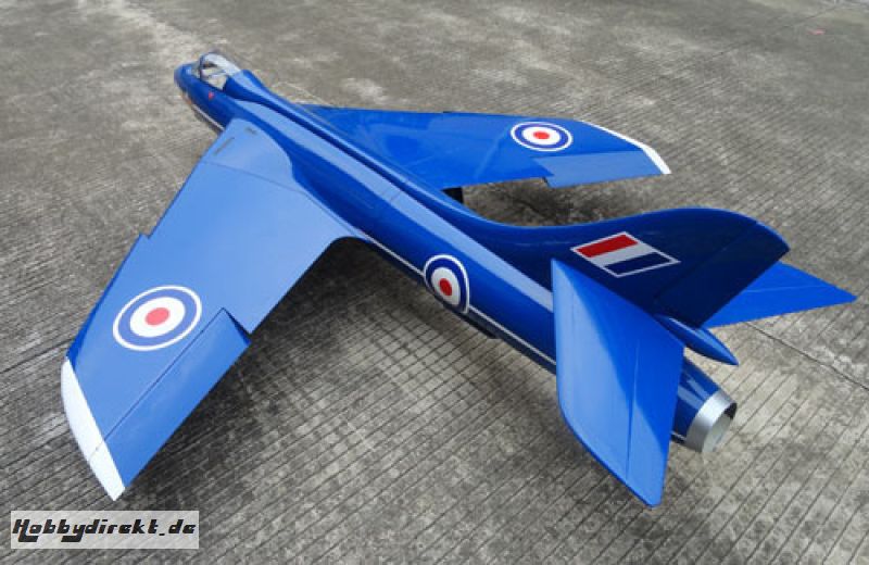 FL Hawker Hunter (Blue Diamonds) FlyingLegend Q-FL150-BLUE