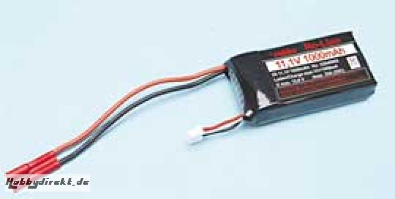 LiPo-Akku 3S 11,1V 1000 mAh Robbe 32840002 1-32840002