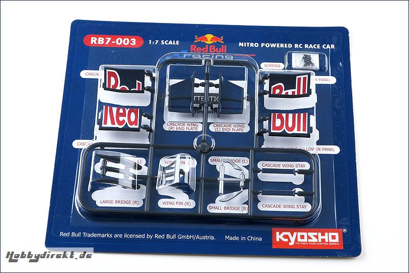 Kleinteile Frontspoiler Kyosho RB7-003-01K 1-RB7-003-01K