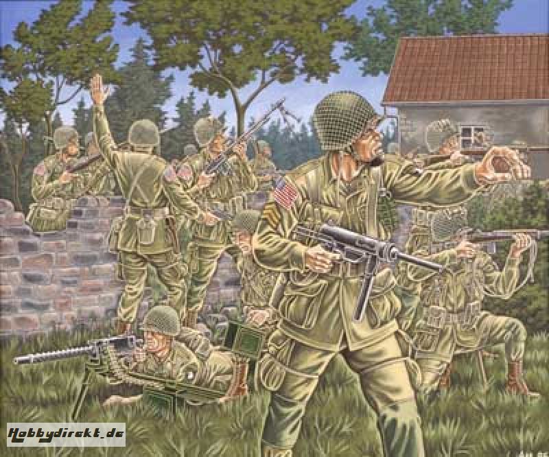 US-Fallschirmjäger, WWII Revell 02517