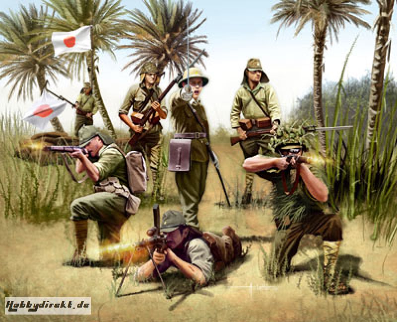 Japanese Infantry WWII Revell 02528