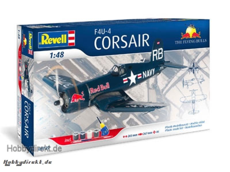 Geschenkset F4U-4 Corsair Fl Revell 05722