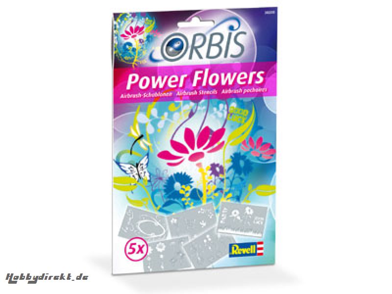 Schablonen-Set Power Flowers Revell 30200