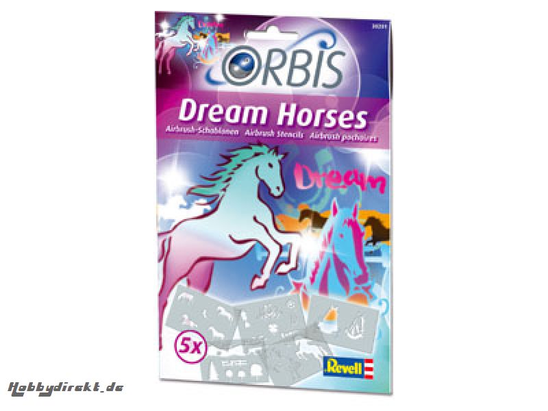 Schablonen-Set Dream Horses Revell 30201