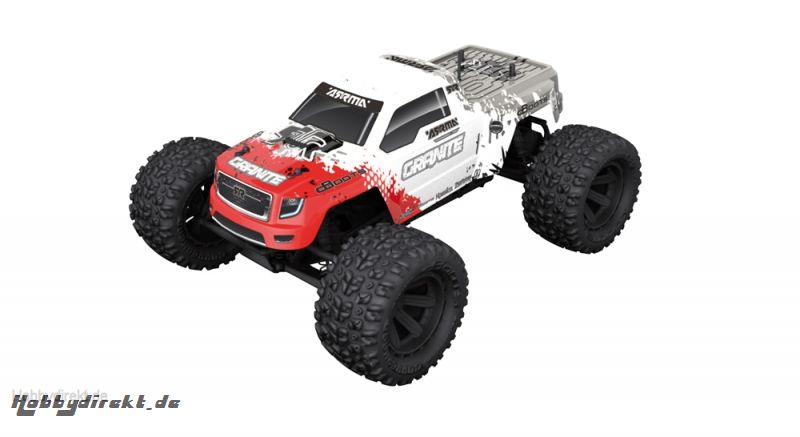 Granite 2WD Mega Brushed 1/10 Monstertruck rot AR102604