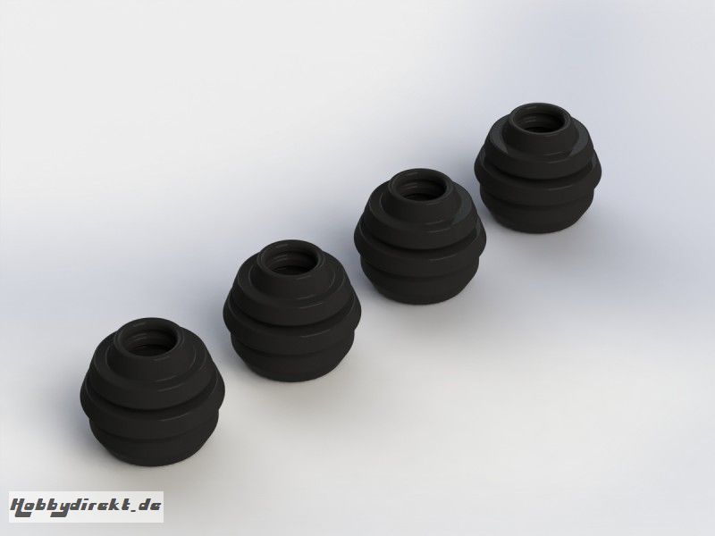 Kardan-Gummimanschette Set (4) NERO AR310583