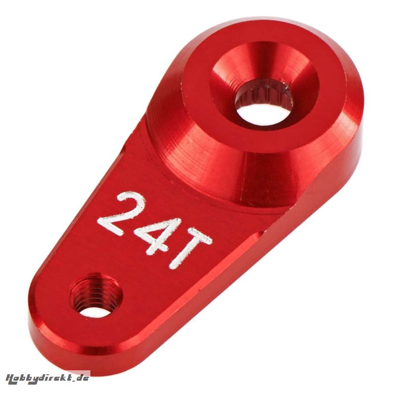 Servohorn 24Z, Alu, rot AR340103