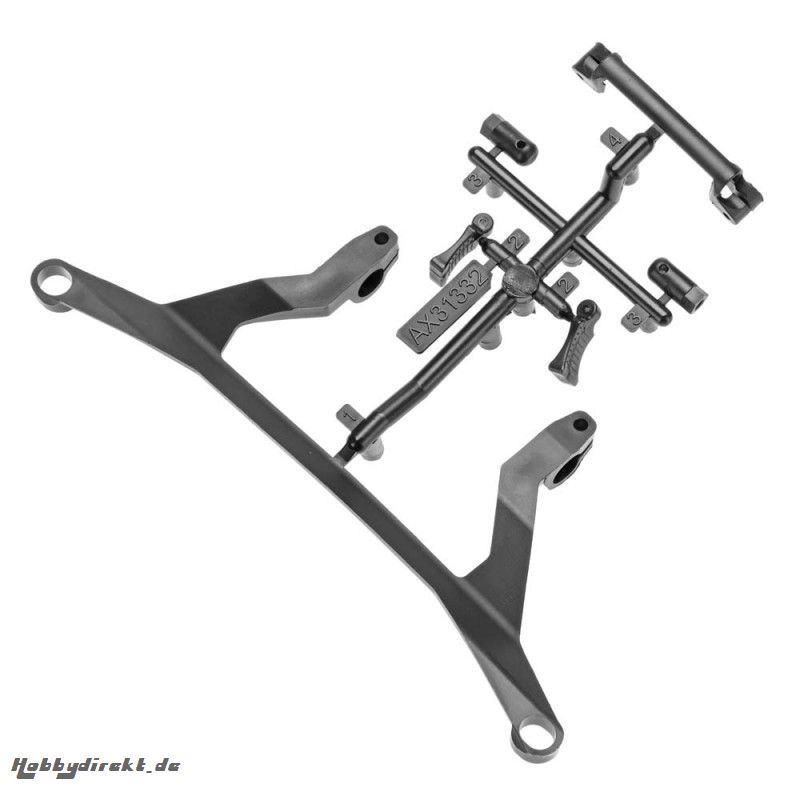 RR10 Akkuhalter Chassis-Komponenten 2 AX31332