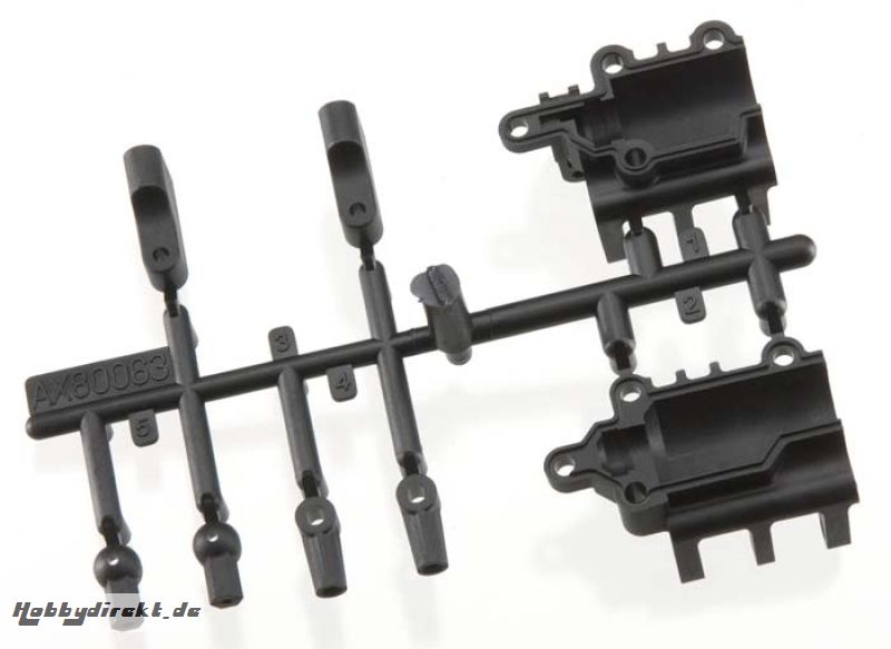 Axial AXLE CASE CAP SET XR10 Revell RC Pro AX80063