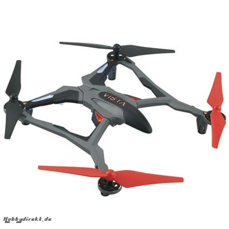 Vista UAV Quadcopter RTF Red DIDE03RR