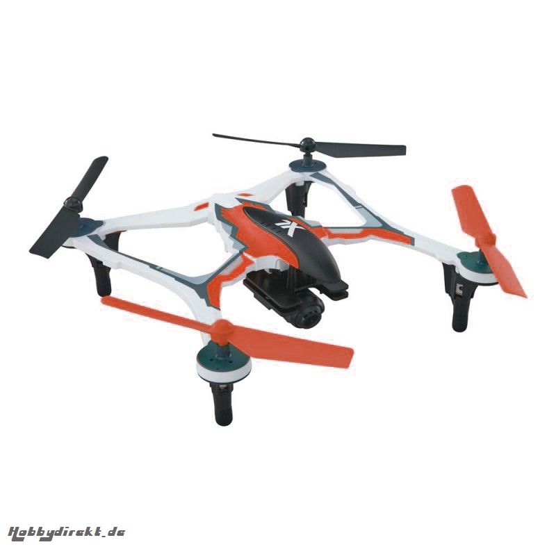 XL 370 FPV Quadrocopter m/1080p RTF, rot DIDE06RR