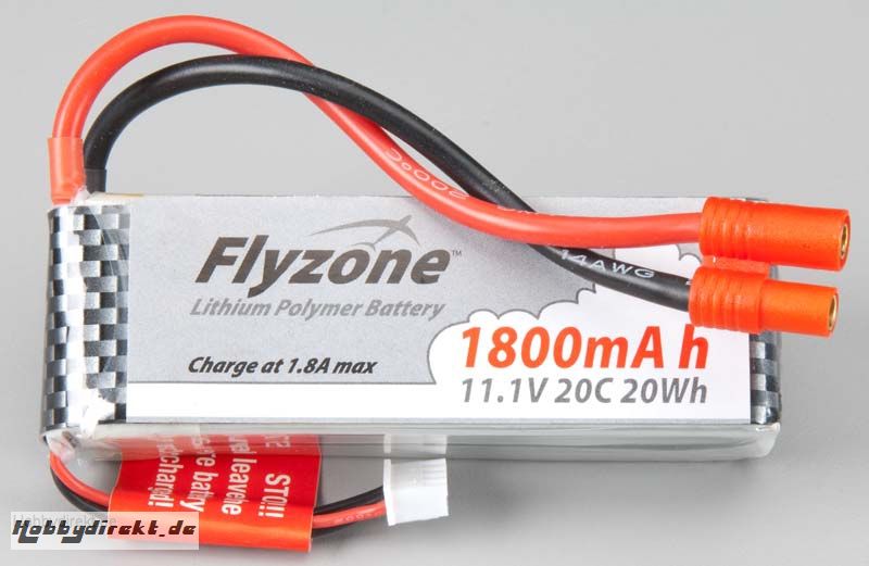 Flyzone LiPo Battery 3S 11.1V Revell RC Pro Hobbico FLZA6024