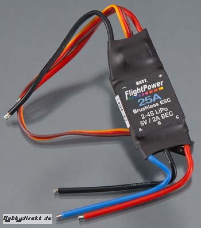 FlightPower© 25A Brushless ES Revell RC Pro Hobbico FPWM0222