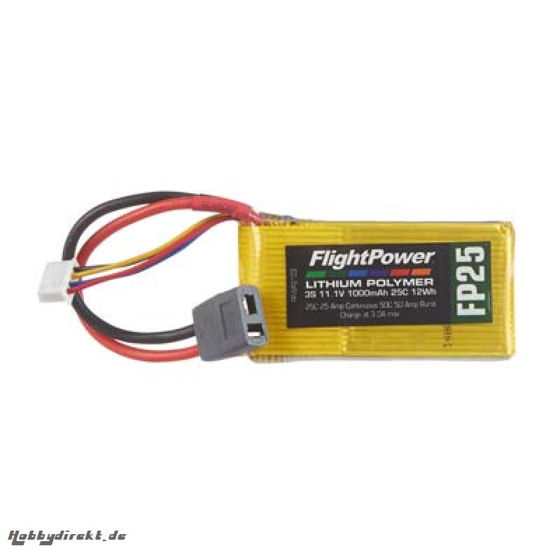 LiPo FP25 11,1 V, 1000mAh FPWP2103