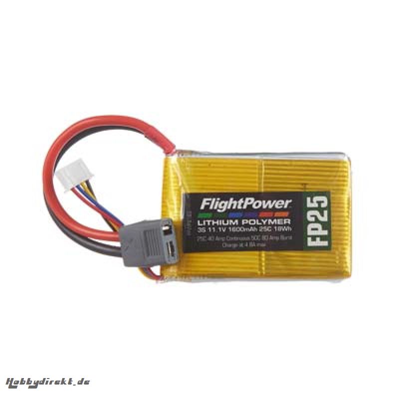 LiPo FP25 11,1 V, 1600mAh FPWP2163