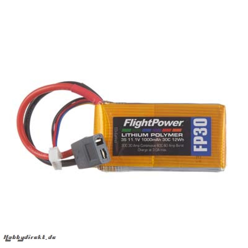 LiPo FP30 11,1 V, 1000mAh FPWP3103