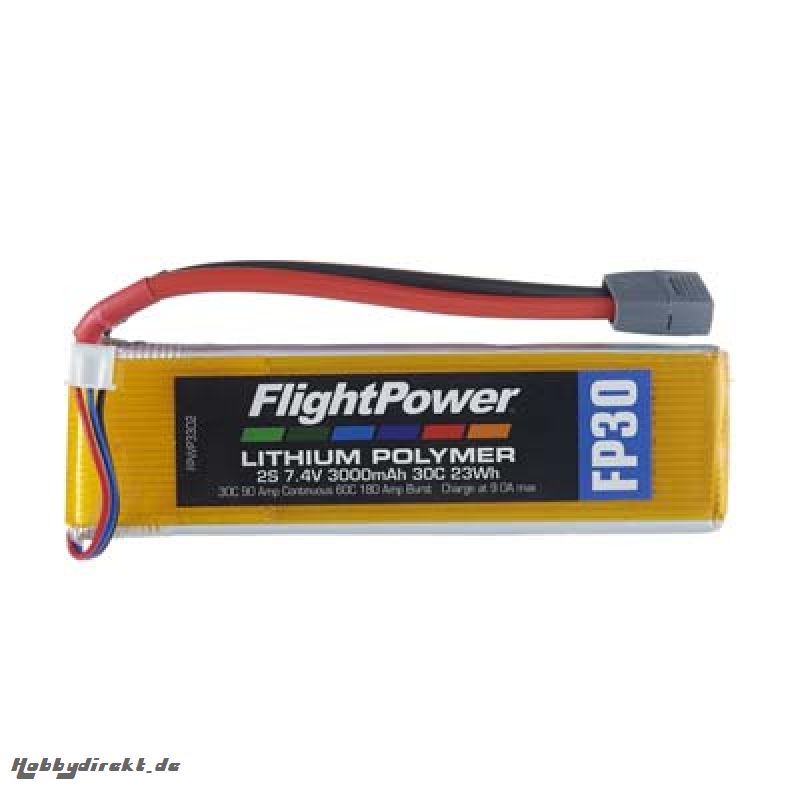 LiPo FP30 7,4 V, 3000mAh FPWP3302